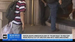 NYC ending 90-day shelter rule for housing vouchers