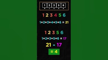 find the missing number array in Java #java #interview #coding #code #programminglanguage #program