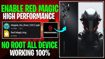 Enable Red Magic Performance For Android With Magisk Module No Root | Max FPS & Fix Lag!