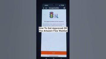 How To Get Approved Off The Amazon Flex Waitlist #amazonflex #amazonflexdriver #waitlist #waitlisted