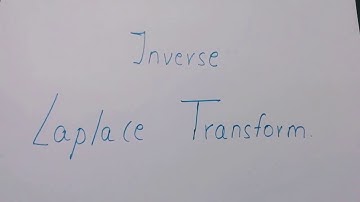 Introduction to Inverse laplace transform | M1 | Engineering Mathematics |