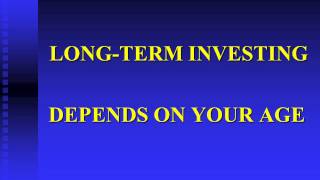 IS LONG TERM INVESTING A VIABLE STRATEGY