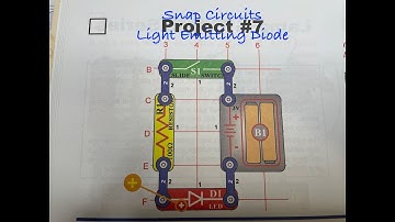 Snap Circuits - Project 7 - Light Emitting Diode