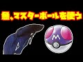 魚、マスターボールを使う