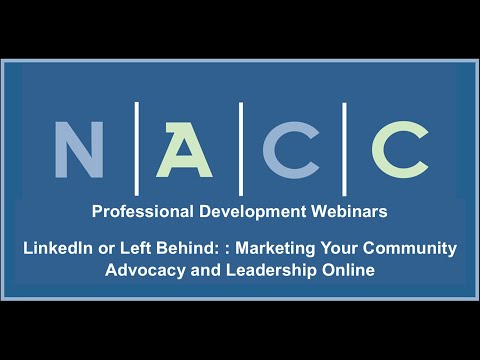 LinkedIn or Left Behind | NACC Webinar