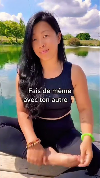 Auto-massage anti stress du plexus solaire réflexologie plantaire et relaxation 🦶🏼☀️