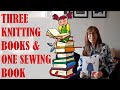 ⭐📒THREE KNITTING BOOKS & ONE SEWING BOOK 📒⭐| BUDGETSEW #sewing #knitting #books