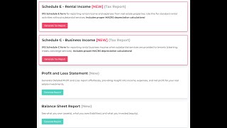 Reports Enhancement Demo