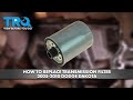 How to Replace Screw On Transmission Filter 2005-2010 Dodge Dakota