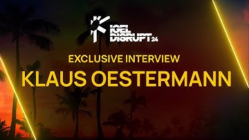 DISRUPT 24 Miami - Interview with Klaus Oestermann, IGEL CEO