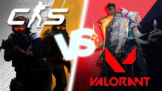 😱VALORANT СНОВА ОБОССАЛ CS!!!😱|Сравнение valorant и cs2|