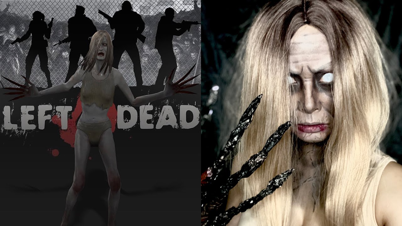 THE WITCH COSPLAY MAKEUP TUTORIAL LEFT 4 DEAD 2 YouTube
