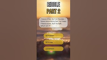 Can you solve these riddles? part 2 #riddles #youtubeshorts #ytshorts #shorts