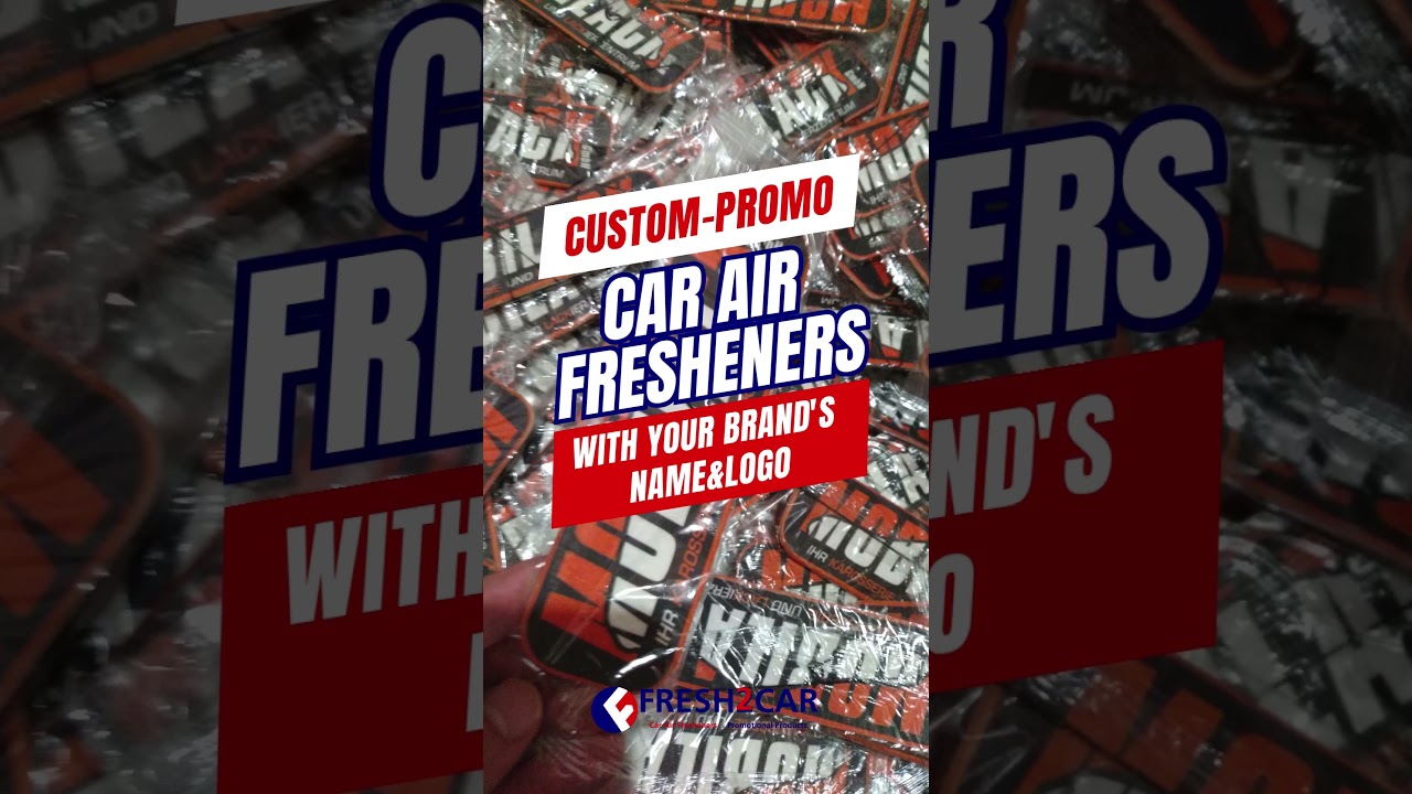 Custom Logo Air Fresheners | Marketing items | Custom Business Logo items | Promotional Products