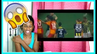 The dirty side of Istanbul Derby: Fights, Red Cards, Dives & Fouls! | Reaction