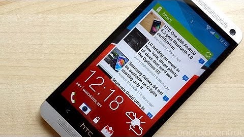 How to get lock screen widgets on the HTC One