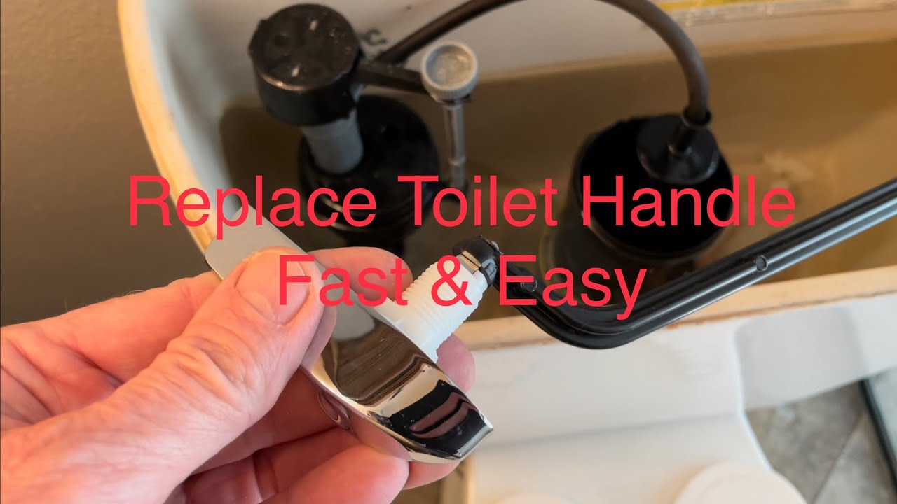 Replace Toilet Handle / Lever Quick & Easy YouTube