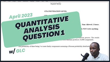 CPA QUANTITATIVE ANALYSIS APRIL 2023 Q1
