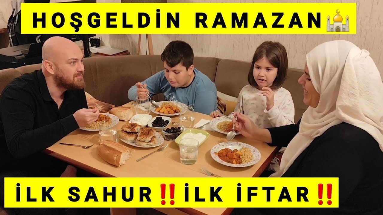 RAMAZAN İLK GÜN NE YAŞADIK‼️EVDEKİLERİN RAMAZAN MUTFAĞI | GÜNLÜK VLOG 