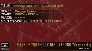 Blaze - If You Should Need A Friend (Friendship Mix) (Quark | 1987)