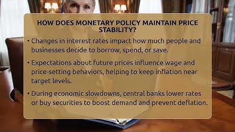 How Does Monetary Policy Maintain Price Stability? - Inflation Insight Channel