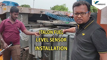 ITALON Fuel Level Sensor Installation | Sensor & GPS Wiring | Fuel Sensor Calibration|Ph: 8428933333
