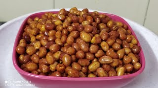 नमकीन मूंगफली बाजार जैसी (hindi) how to make peanut namkeen recipe.