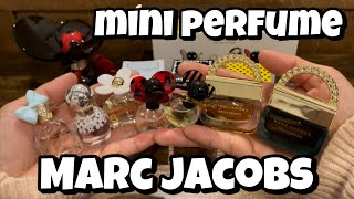 Marc Jacobs miniature perfume | mini fragrance | Daisy Dream Decadence Perfect Dot Honey