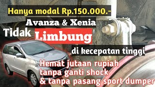 Cara mengatasi Limbung toyota Avanza & daihatsu Xenia modal 150.000....