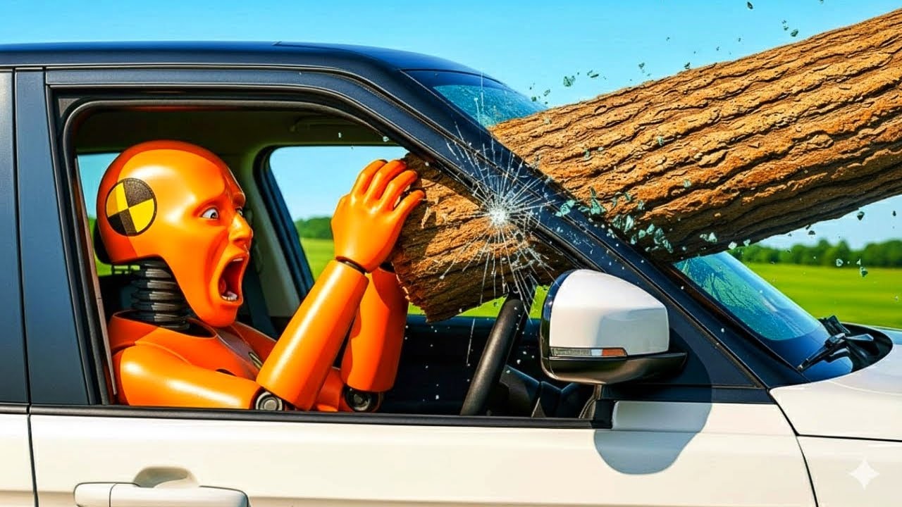 Instant Karma in BeamNG Drive – Epic Truck, Motorcycle & Car Crashes Compilation #2