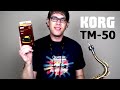 Korg TM-50 Tuner Metronome UNBOXING & REVIEW