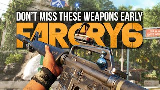 Hidden Weapons You Can Already Find Early In Far Cry 6 (Far Cry 6 Best Weapons)