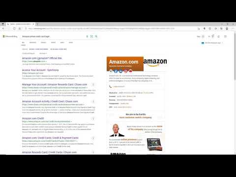 How To Login to Amazon Prime Credit Card Account | Amazon Visa Card