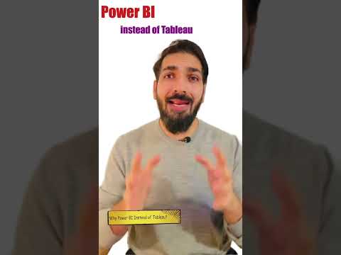 Why should you go for Power BI rather than Tableau? #powerbi #shorts #biconsultingpro