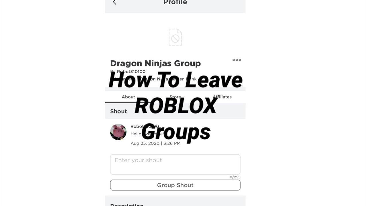 How To Leave Roblox Groups Youtube - cant leave groups roblox