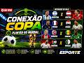 CONEXÃO COPA AO VIVO: Messi pode se isolar na historia da artilharia da Copa + jogo da França