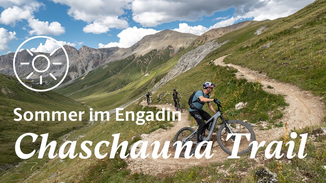 Sommer im Engadin - E-bike Tour Pass Chaschauna - YouTube