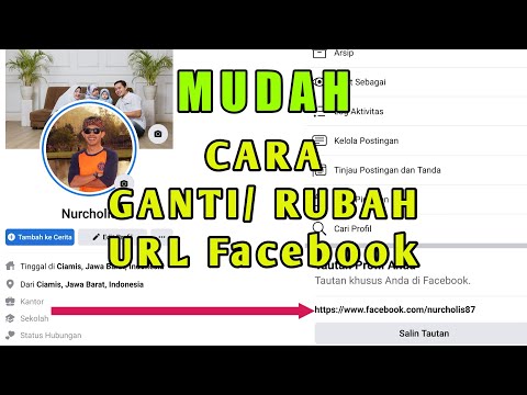 TUTORIAL || CARA MUDAH MERUBAH URL FACEBOOK
