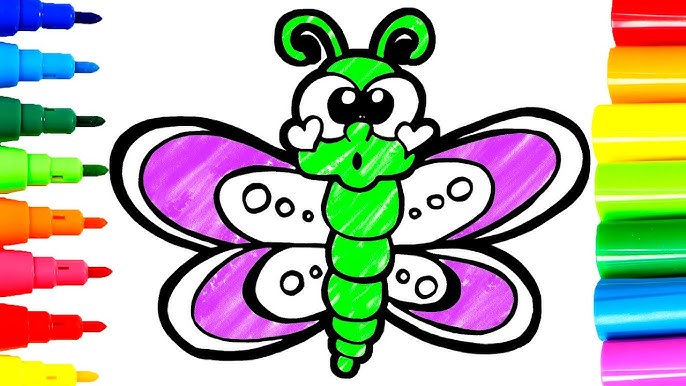 Aprende a dibujar una LIBÉLULA de colores 🦋🌈 Dibujos para niños - YouTube linda-lib-lula-de-contorno-aislada-sobre-fondo-blanco-insecto-divertido-para-el-libro-de-colorear-infantil-ilustraci-n-de-l-nea-de-vector-de-dibujos-animados-11181117-vector-en-vecteezy