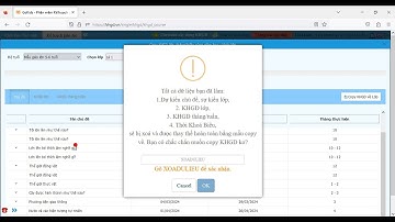 Hướng dẫn copy kế hoạch giáo dục từ lớp này sang lớp khác