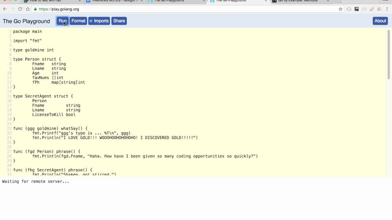 Golang looping over map slice youtube
