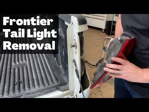 How to Replace A 2005 - 2020 Nissan Frontier Tail Light Bulb - Change Remove Brake Lamp Replacement