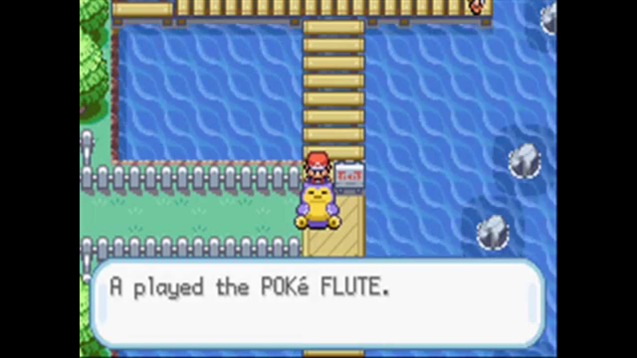 Pokemon & LeafGreen - Poke Flute YouTube