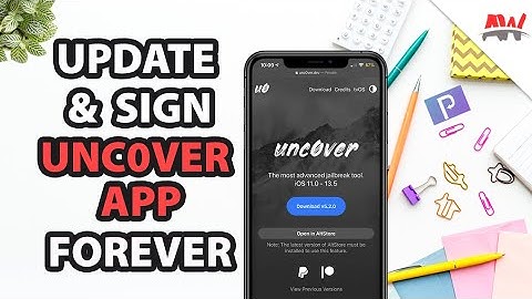 *New* How To Update And Sign Unc0ver 5.2.0 App Forever! [ReProvision Method]