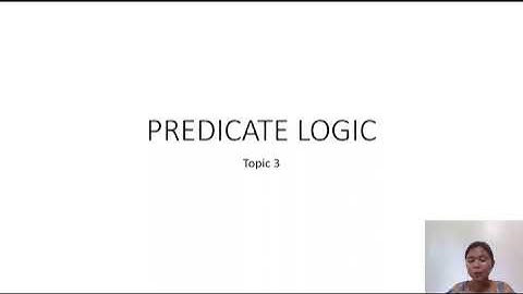 CC 111   Introduction to Predicate Logic | Part 1