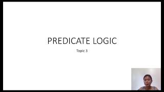 CC 111   Introduction to Predicate Logic | Part 1