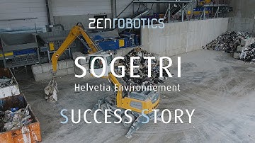 ZenRobotics SOGETRI successful case of HEAVY PICKER implementation