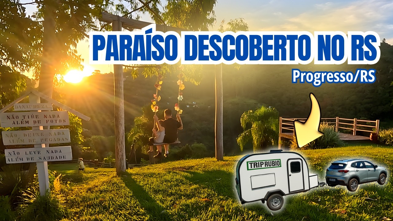 Achamos o paraíso dos campistas no RS!