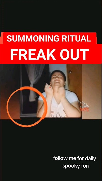Magic ritual works freakout #shorts #horror #magic