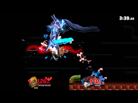 クソほど役に立たないペルソナ”アルセーヌ”【スマブラSP】＃shorts #ジョーカー　＃ファルコン